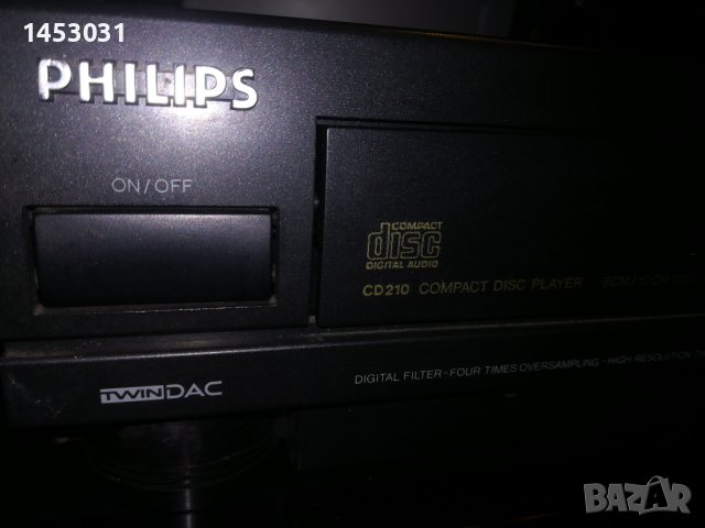 Pfilips CD 210 twindac, снимка 3 - Аудиосистеми - 40394082