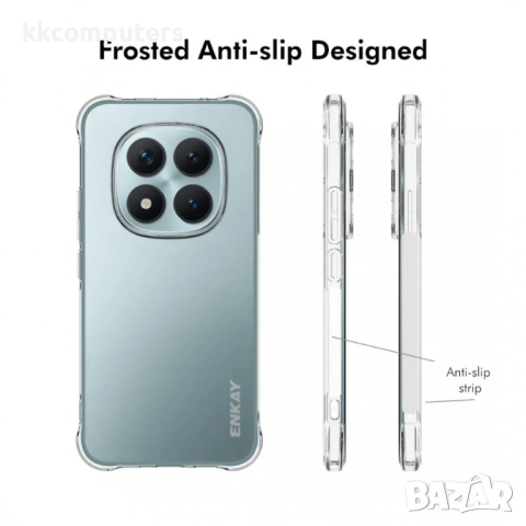 Прозрачен калъф ENKAY HAT PRINCE за Xiaomi Redmi Note 15 Pro+ 5G (Global) / Xiaomi Poco M8 Pro 5G - , снимка 4 - Калъфи, кейсове - 53285791