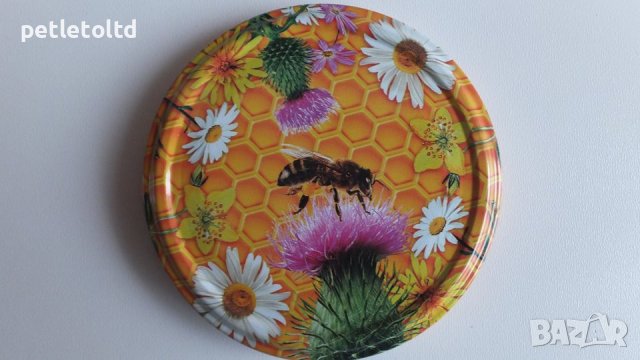 Капачки за буркани с пчелен мед, снимка 15 - За пчели - 19444321