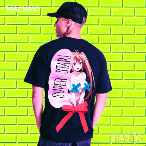 Свободна мъжка тениска , Oversize тениски , Мъжки,Хип Хоп, снимка 5 - Тениски - 44786764