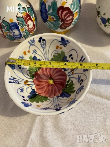 Керамични вазички и купичка, снимка 4 - Декорация за дома - 52369288