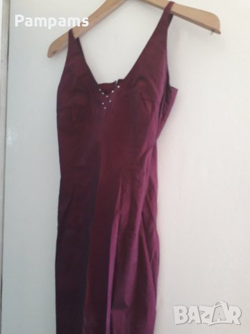 Официална рокля цвят лилав 124 см, снимка 2 - Рокли - 39981706