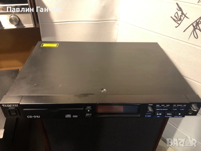 Tascam cd-01u Професионален сд плейър, снимка 4 - Ресийвъри, усилватели, смесителни пултове - 52409349