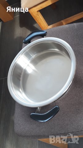AMC дълбок тиган качествен, снимка 2 - Съдове за готвене - 21542267