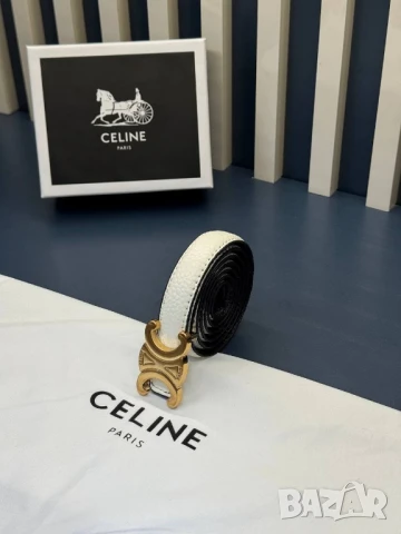 колани от естествена кожа в кутия celine , снимка 6 - Колани - 50589839