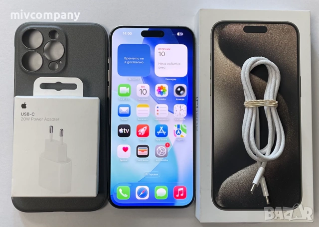 Iphone 15 Pro Max 256GB battery health 89% Перфектен!!!