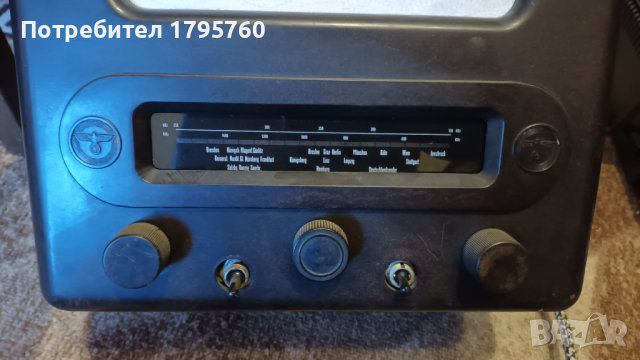   старо радио AEG VE 301 1939, снимка 2 - Антикварни и старинни предмети - 41818658