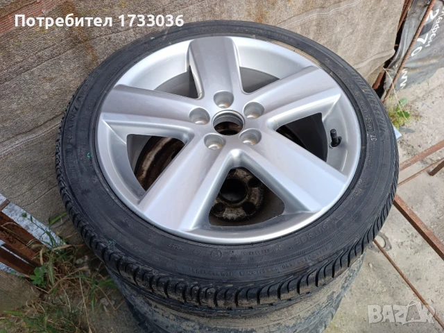 Алуминиева джанта 5 x 100 16 цола Volkswagen Audi., снимка 2 - Гуми и джанти - 50670389