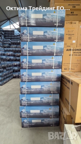 Климатик EUROCOOL T-PRO, 12000 BTU, R32, инверторен, Wi-Fi, филтър с активен въглен, нежен бриз, снимка 9 - Климатици - 53052969