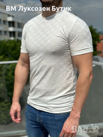 👕💥 МЪЖКИ ТЕНИСКИ LOUIS VUITTON СТИЛ – ТОП ПРОМОЦИЯ НА СЕДМИЦАТА! 💥👕