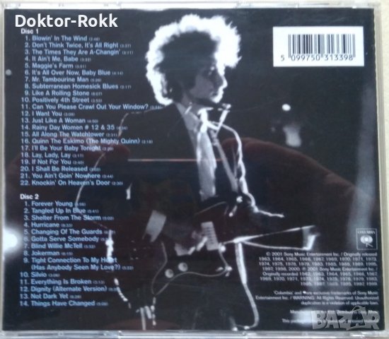 Bob Dylan – The Ultimate Collection (2001, 2 CD) , снимка 2 - CD дискове - 41751159