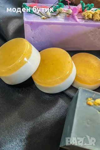 сапун с козе мляко джинджифил, снимка 2 - Козметика за тяло - 50368230