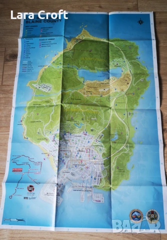 Постери и карти от игри GTA 5 Vice City Liberty City MAFIA III Elder, снимка 5 - Други - 53169770