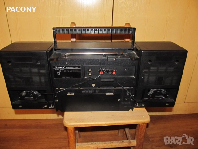 Радио касетофон FISHER PH-W 400 L, снимка 5 - Радиокасетофони, транзистори - 49946174