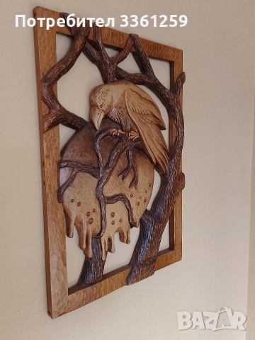 Ръчно изработена дърворезба , снимка 5 - Пана - 53821938