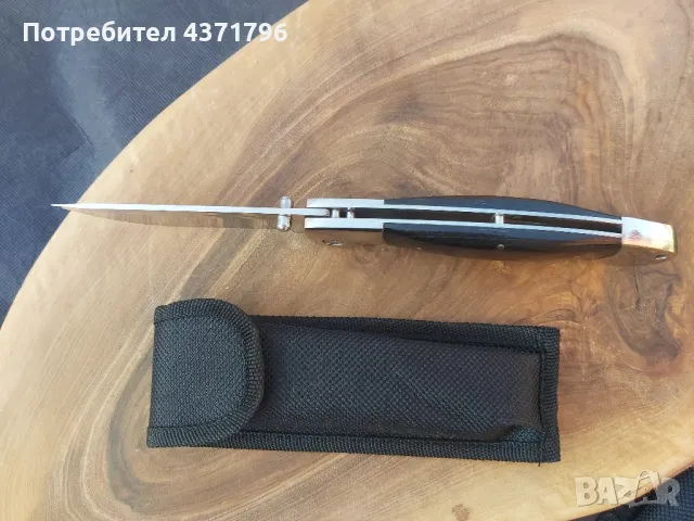Руски сгъваем нож с текстилен калъф,131, снимка 6 - Ножове - 49071482