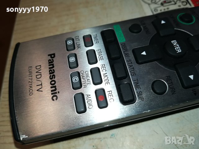 PANASONIC TV-DVD RECORDER REMOTE CONTROL 1102241447, снимка 18 - Дистанционни - 44241298