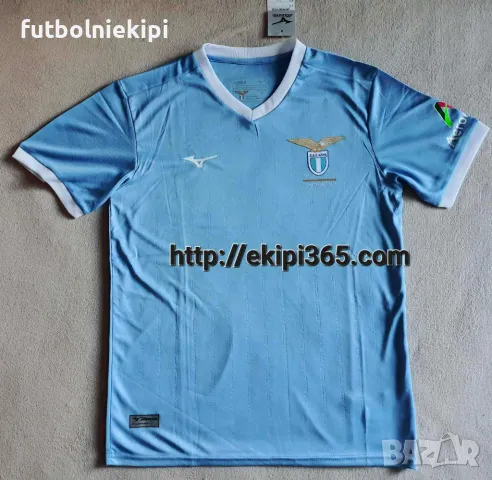 Лацио титулярна синя тениска НОВА 2024/25