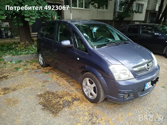 Ван Opel Meriva фейст лифт 2007г 1.3CDTI 75кс Дизел Верига , снимка 2 - Автомобили и джипове - 55717281