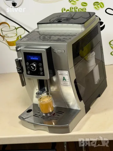 Кафемашина кафе автомат delonghi magnifica с гаранция, снимка 5 - Кафемашини - 56015461