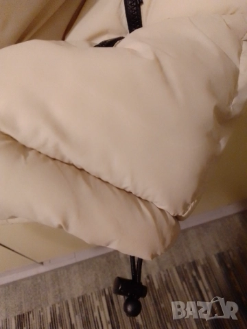 Яке-Teranova-Светло бежова Пухенка/Бомбер, снимка 9 - Якета - 52642936