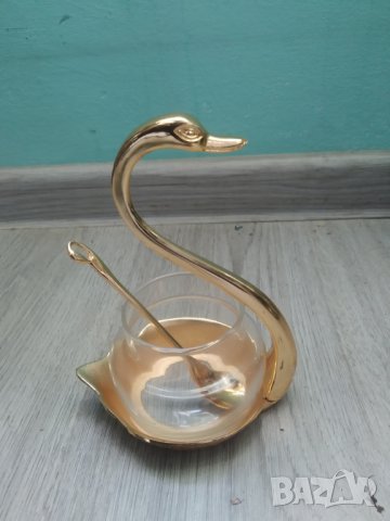 ретро захарница-лебед