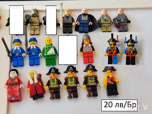 Оригинални лего минифигурки lego star wars /ninjago/ и други, снимка 10 - Образователни игри - 33848004