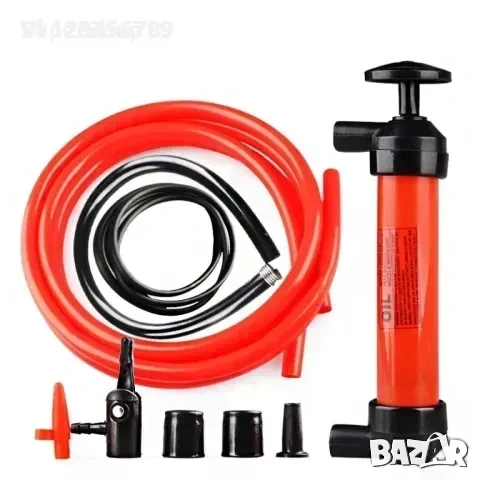 Ръчна помпа за течности и въздух масло гориво бензин дизел вода, снимка 2 - Аксесоари и консумативи - 53855992