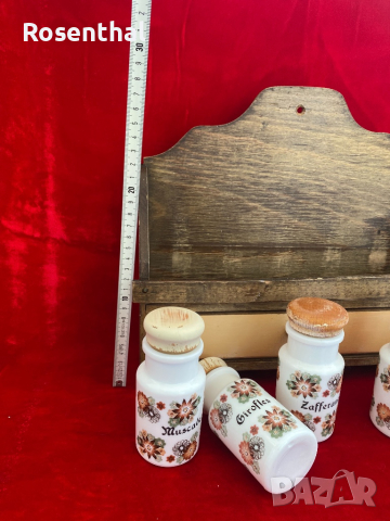 Бурканчета за подправки с етажерчица, снимка 5 - Аксесоари за кухня - 44724497