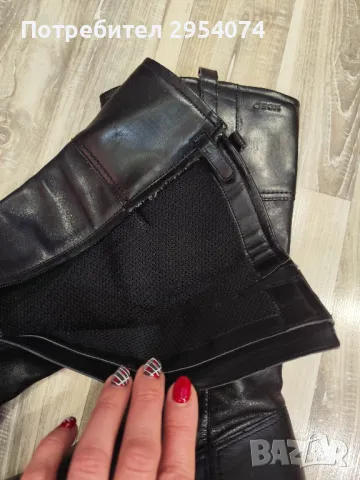 естествена кожа 39номер ботуши geox 65лв, снимка 2 - Дамски ботуши - 48472120