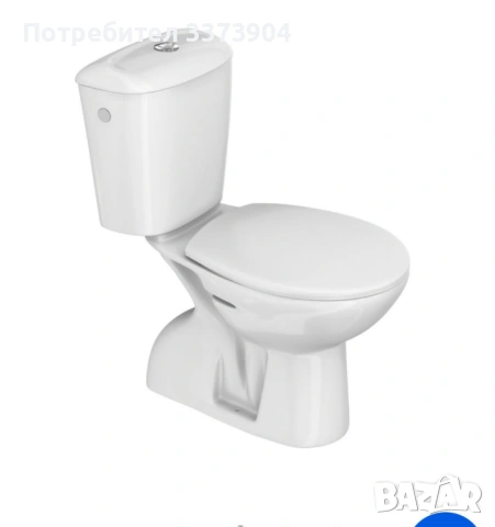 Тоалетна чиния с казанче 