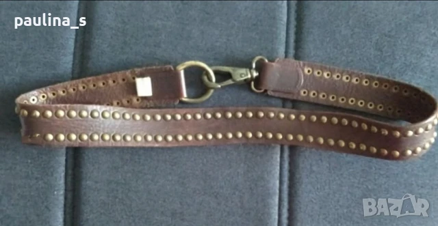 Два различни броя / Винтидж! Унисекс колан от естествена кожа "Saddler" и "Banana Republic" , снимка 10 - Колани - 14991312