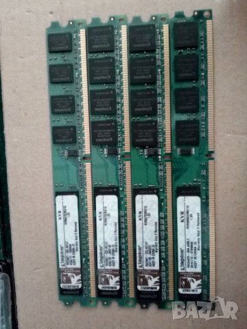 DDR2 RAM 4x1Gb за настолен компютър, снимка 2 - RAM памет - 34077370