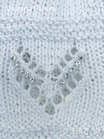 Много красива блуза или летен пуловер 100% памук, снимка 8 - Блузи с дълъг ръкав и пуловери - 40452701