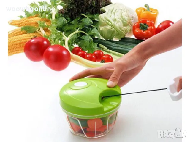 Ръчен блендер /чопър/ за зеленчуци, снимка 6 - Аксесоари за кухня - 49136475