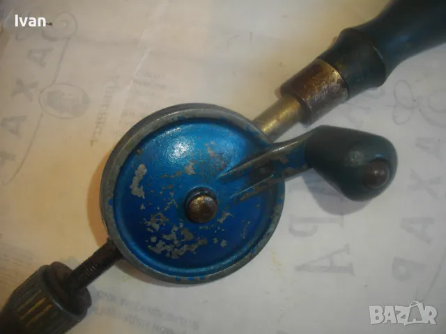 ФРГ ЗАПАДНОГЕРМАНСКИ МАТКАП МАЛКА МИНИ ДРЕЛКА БОРМАШИНА С АЛУМИНИЕВ ПАТРОННИК ф8мм СТАРО КАЧЕСТВО, снимка 4 - Бормашини - 48299769