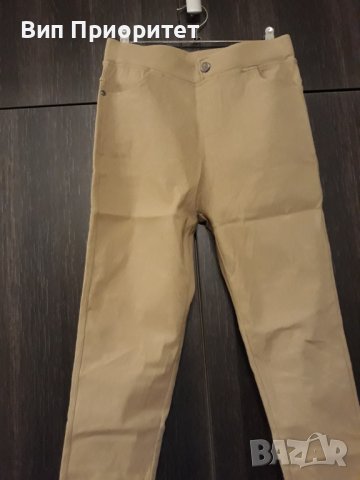 Бежов клин еластичен , изчистен , модерен, висока талия, нов, секси модел., снимка 3 - Клинове - 39217727