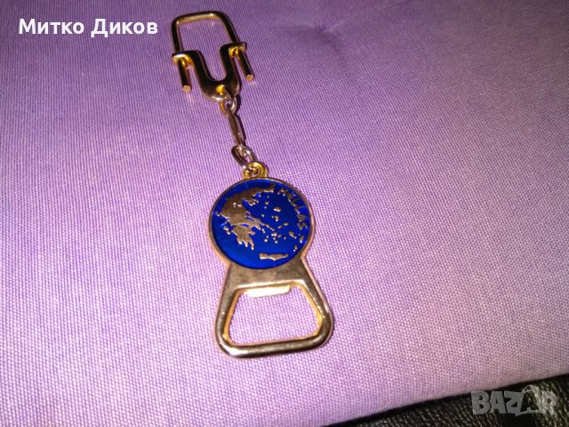 Гърция Пантеон винтидж ключодържател с отварачка нов, снимка 3 - Колекции - 44450958
