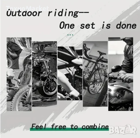 Професионален комплект инструменти 121 части – за авто и домашни ремонти, снимка 8 - Други инструменти - 50640771