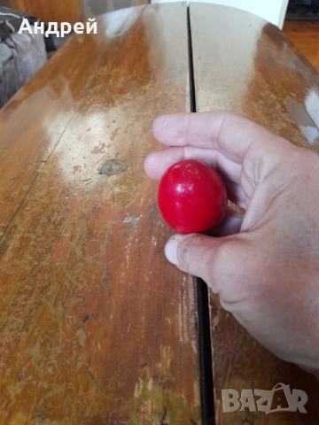 Старо дървено яйце #15, снимка 4 - Други ценни предмети - 53256835