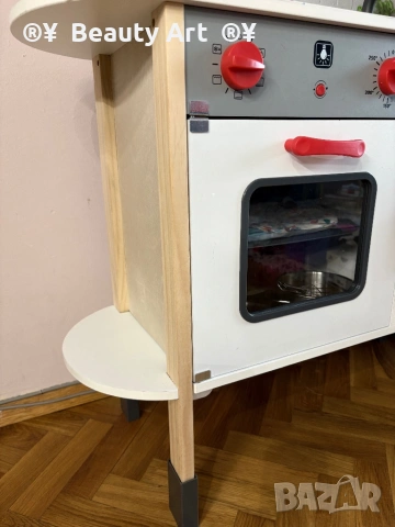 Детска дървена кухня Lidl + аксесоари подарък, снимка 8 - Образователни игри - 53849425