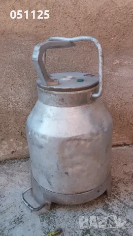 алуминиев гюм за мляко с капак 20 литра , снимка 6 - Други ценни предмети - 48523635