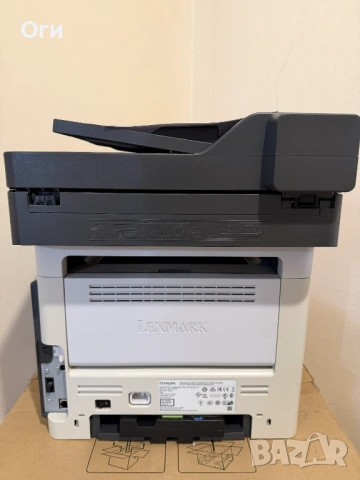 Лазерно МФУ Lexmark MX410dn с двустранно сканиране и отпечатване, снимка 3 - Принтери, копири, скенери - 53304392