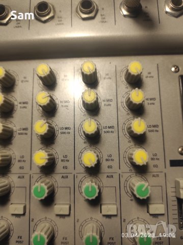 Смесител с усилвател , снимка 12 - Ресийвъри, усилватели, смесителни пултове - 40241302