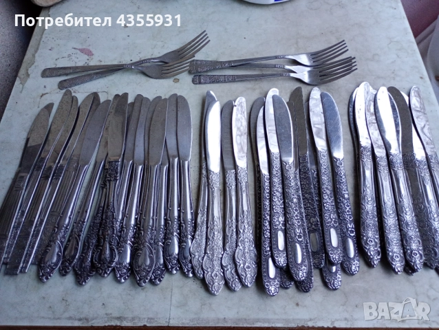 стари немски прибори  хранене  старинни немски прибори за хранене антикварни прибори , снимка 6 - Антикварни и старинни предмети - 50700317