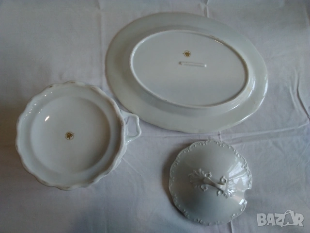 Продавам порцеланов супник и плато комплект, снимка 5 - Сервизи - 53510223