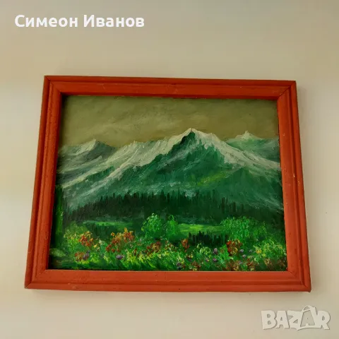 Интересна стара картина пейзаж SG2026