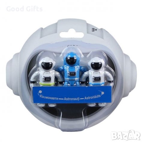 Фигурки Астронавти с екипировка - 3 броя, снимка 2 - Фигурки - 39200347