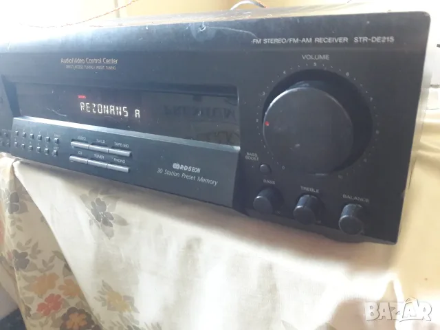 РЕСИЙВЪР SONY STR-DE 215 Receiver, снимка 2 - Ресийвъри, усилватели, смесителни пултове - 55954452