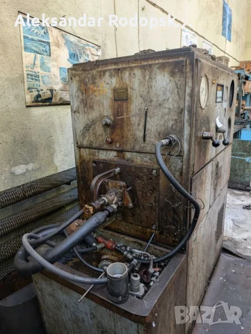 Стендове за изпитване на хидравлични елементи помпи маркучи цилиндри, снимка 1